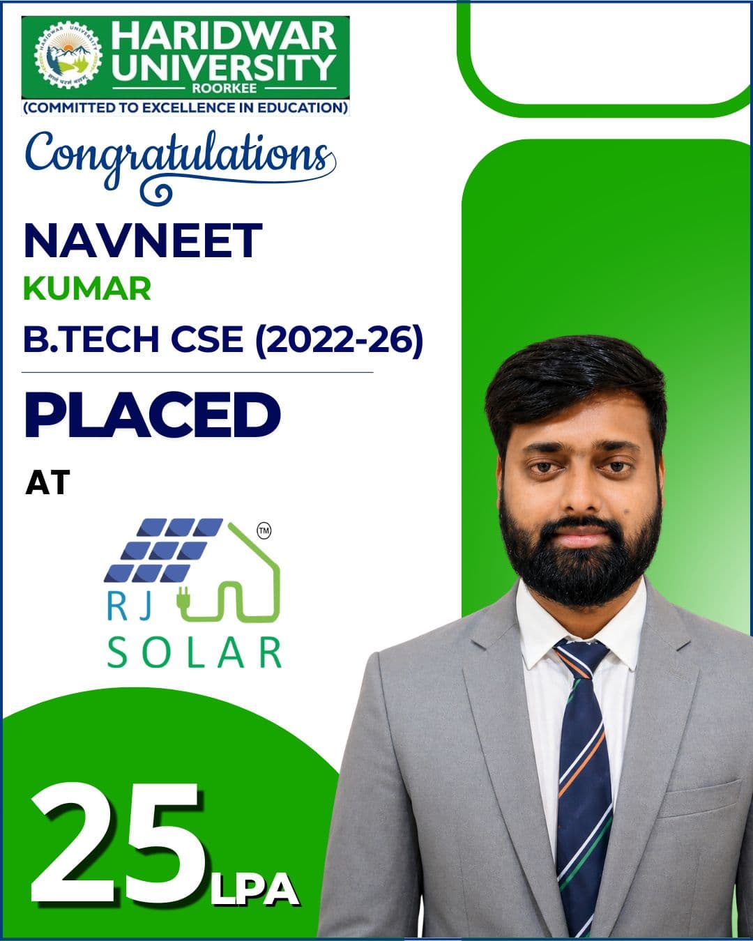 Placed student