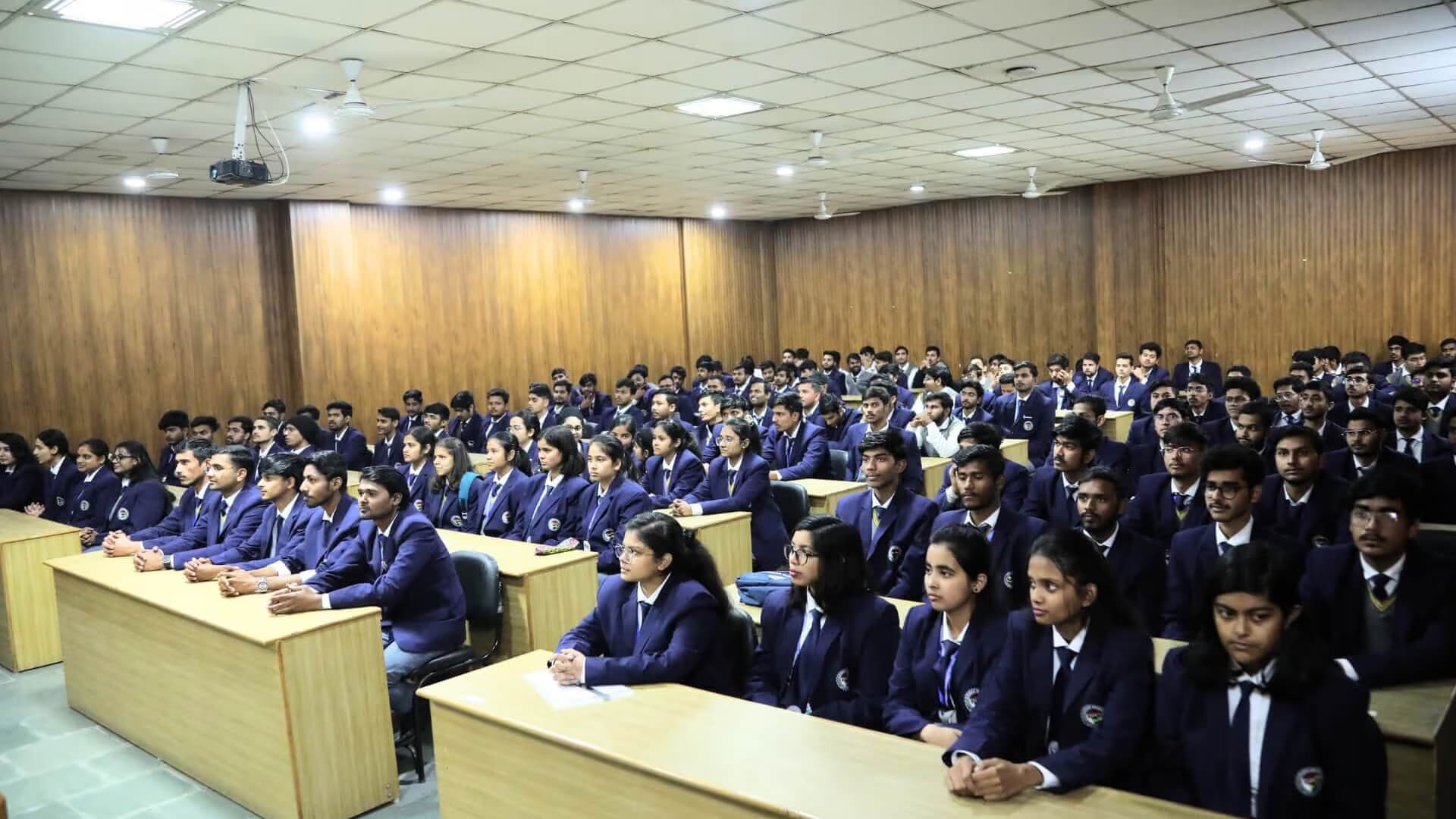 University campus background